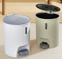 1059 stepped on the trash can