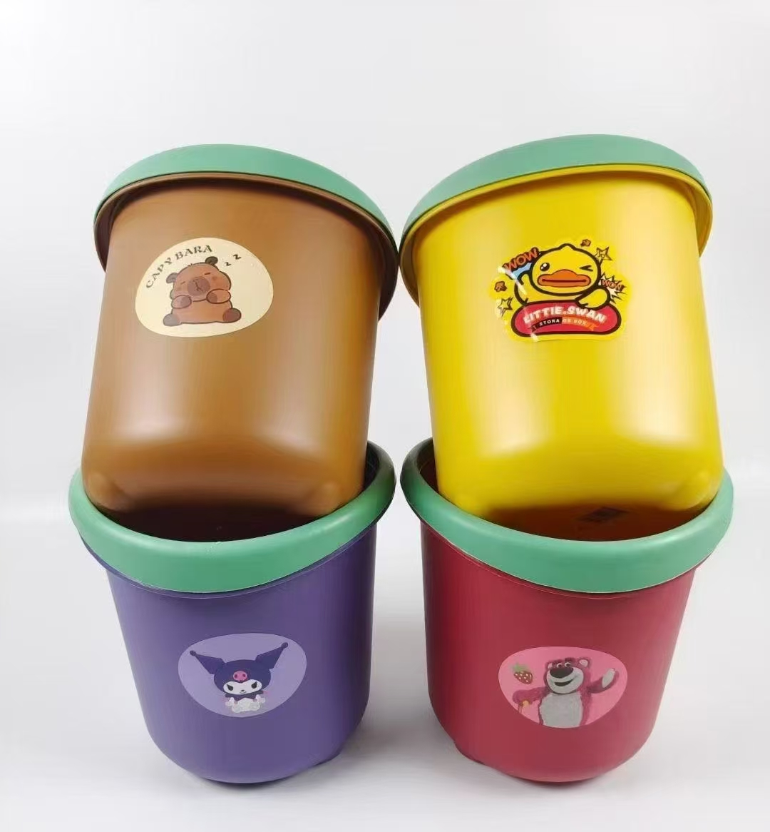1050 Cute Duck Trash Can
