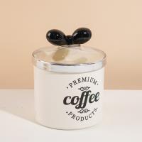 6899-8C Zhu Zhu Handle White European-style Small Jar