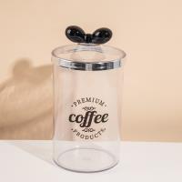 6899-8A Large Transparent European-style Jar with a Handle