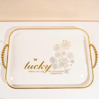 6527-3A Zhuzhu's white rectangular large-sized handle