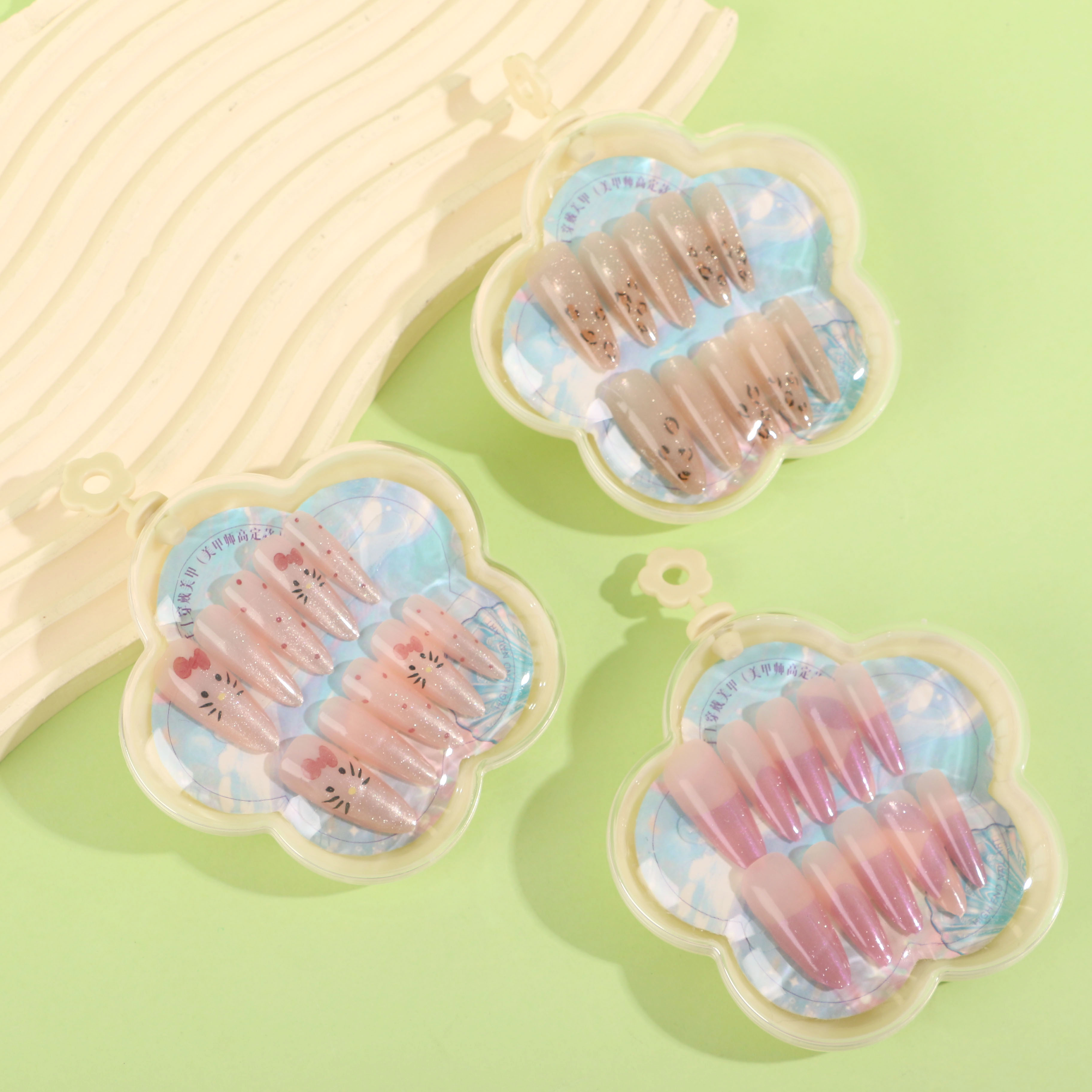 ZJ1017 Plum Blossom Cat's Eye Print (Long)