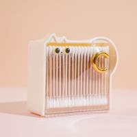 GEH-8090 cotons-tiges en bambou en forme de chat à fixer au mur.