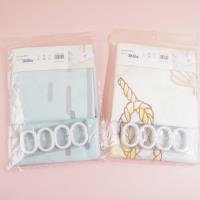 شاشة استحمام مزينة بالنقوش SC-109 بأبعاد 180*200.