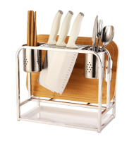 The CN-8262 stainless steel multi-functional knife holder