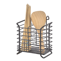 CN-8029 matte black square chopstick holder