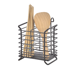 CN-8029 matte black square chopstick holder