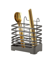 حامل أعواد خشبية مربع بلاستيكي بلون رصاصي مسدس موديل WS-389