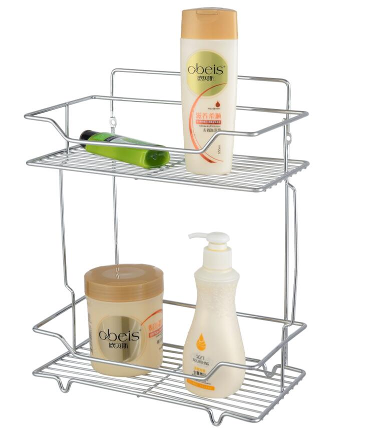 The CN-8101 large-sized two-story square storage rack