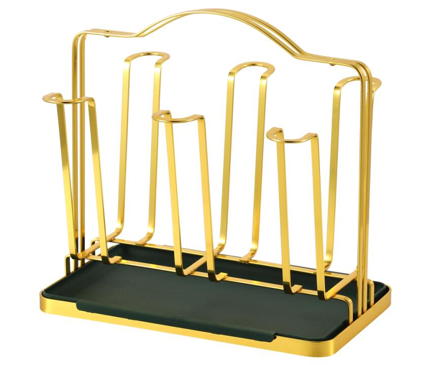 CN-8157 Flat Iron Square Six-Head Cup Holder