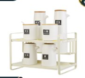 YMJ-3012 Lemon Double-layer Seasoning Rack