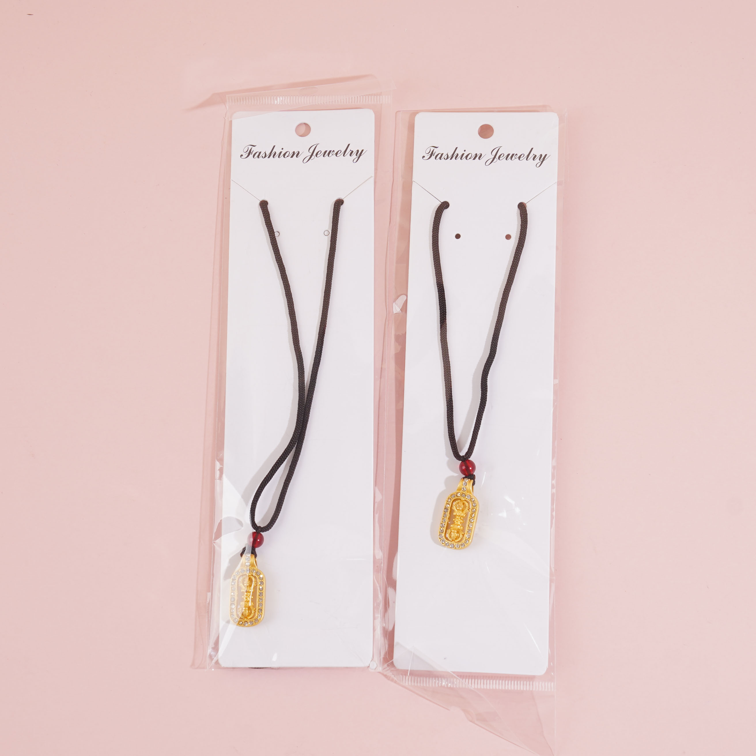 JXL-216金色金刚杵项链