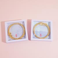 SZ-2073 Gold Fragmented Silver Bracelet