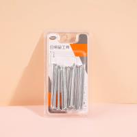 8265 white cement steel nails (70 vertical stripes)
