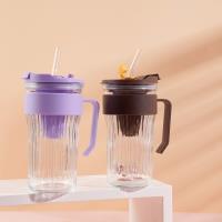 冰霸把手吸管杯550ml