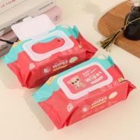 80 قطعة من مناديل الأطفال "The Little Bear" المصنوعة باللغة الإنجليزية.