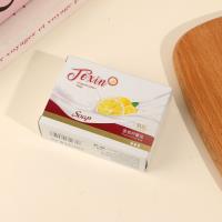 A scented lemon soap