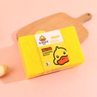 小黄鸭0919三片海绵百洁布