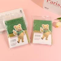 Double-piece scallion sponge scrubber 0171