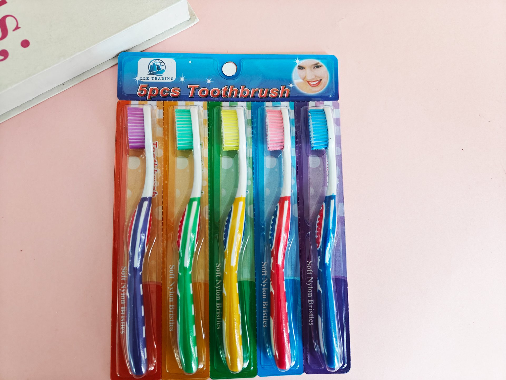 橄榄球5支装牙刷