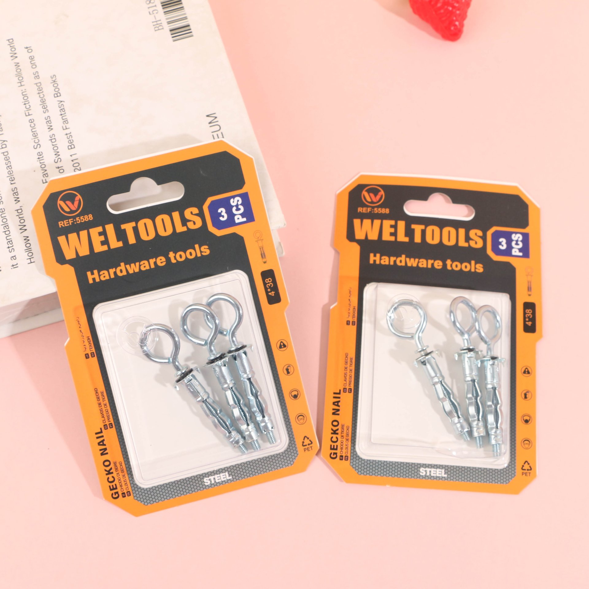 4*38 gecko nails, type O, 5588