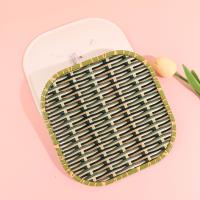 LC214 Bamboo Woven Square Fruit Plate