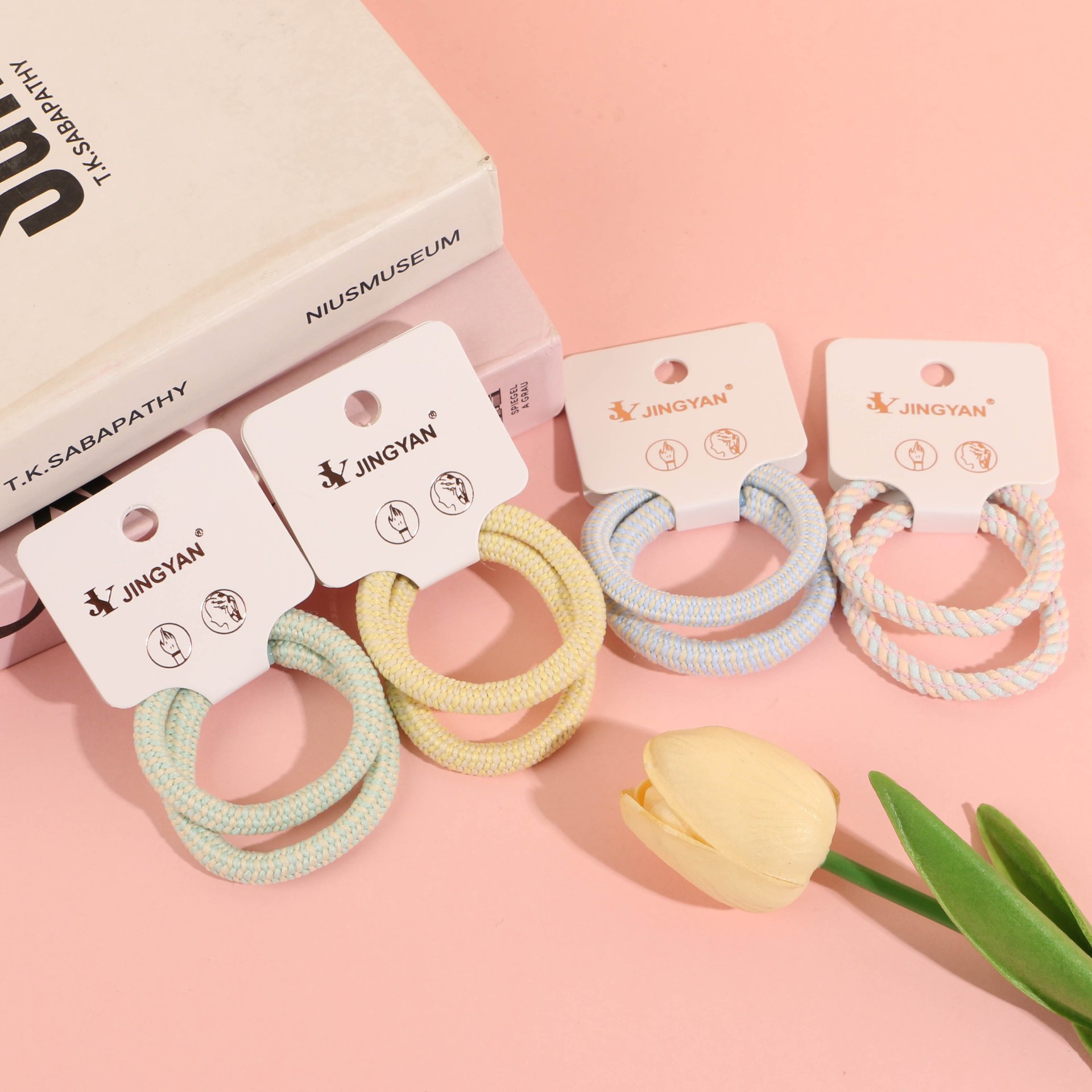 C88066 Spring Color Basic Combination Rubber Bands