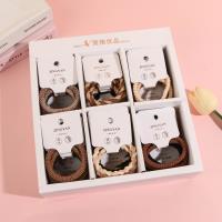 K88004 milk coffee-colored basic combination rubber band set