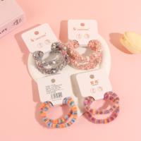 C88068 Colorful Fur Rubber Bands
