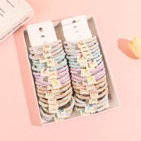 80261 Colorful Fabric Tag Rubber Band