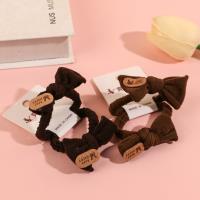 Two leather tag bow tie towel rings from JY-25