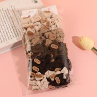 Two leather tag bow tie towel rings from JY-25