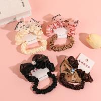 JY-35 two square diamond dotted bow tie fabric rings