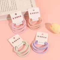 JY-47 Three-Strand Embroidered Thread Colorful Rubber Bands