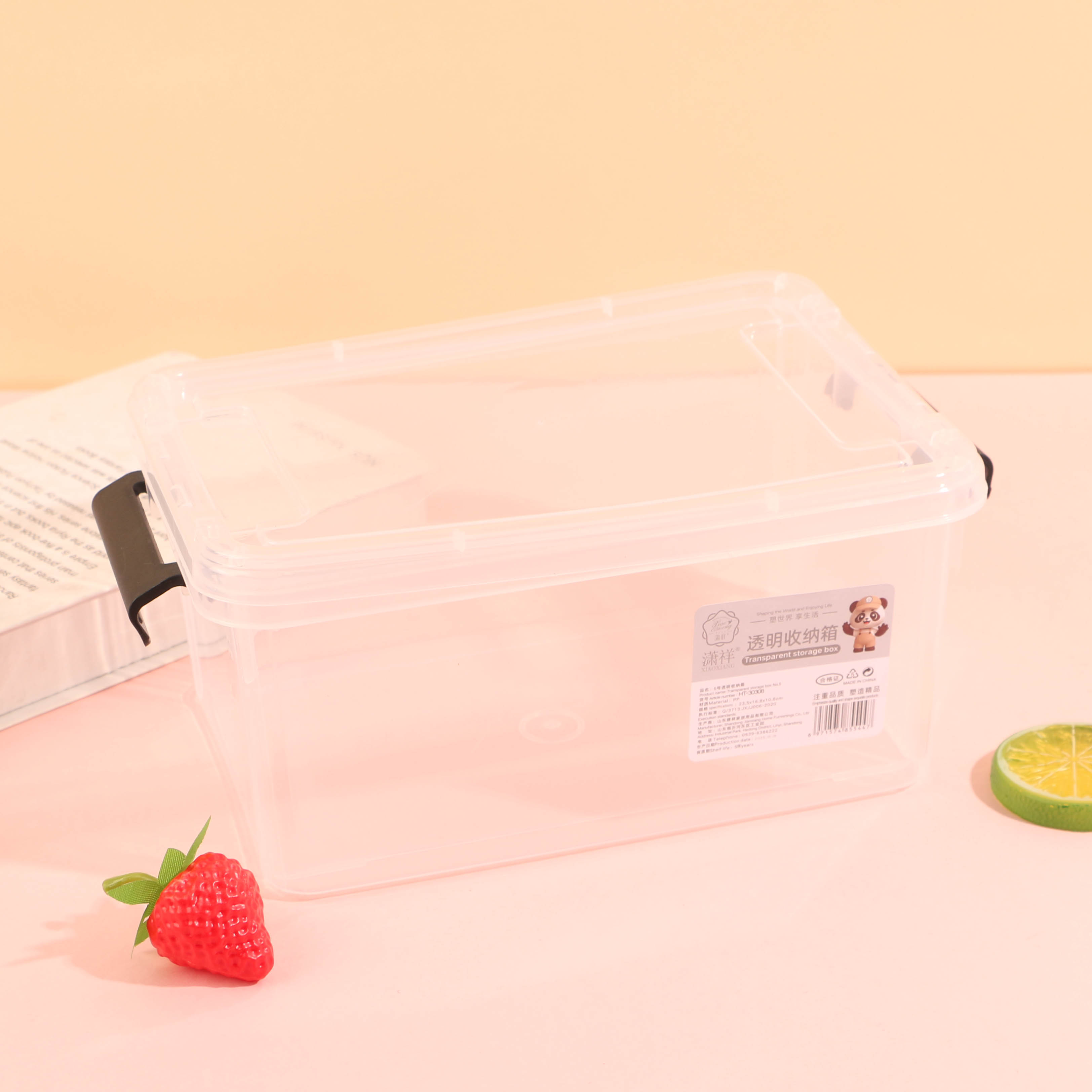 5 Number Transparent Storage Box 30308