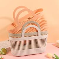 A long, vertical bath basket with a rectangular shape, model 3022