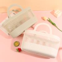 A long, vertical bath basket with a rectangular shape, model 3022