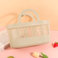 A long, vertical bath basket with a rectangular shape, model 3022