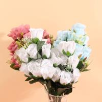 12头黄色仿真花