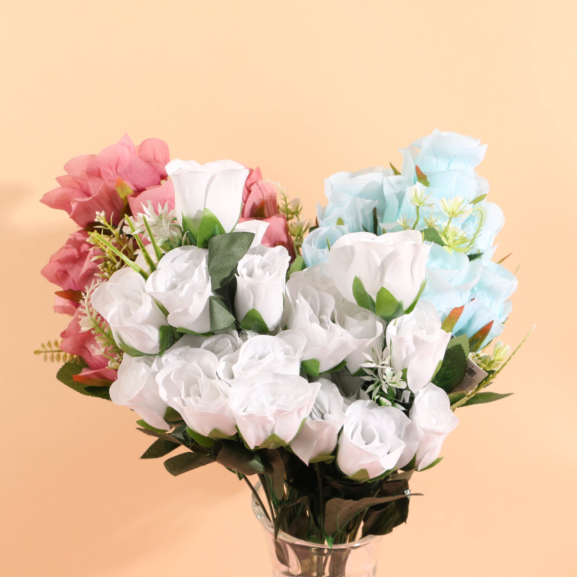 12头黄色仿真花