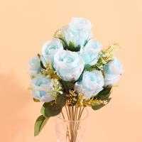 12头黄色仿真花