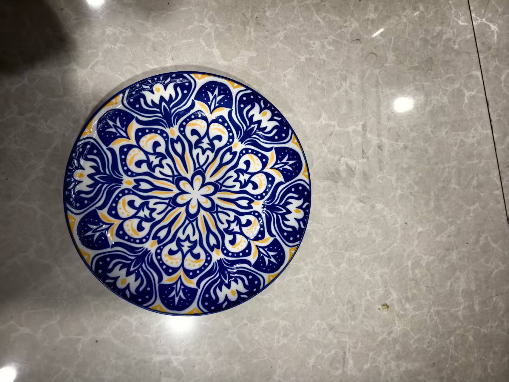 10.5-inch ethnic-style plate - 6