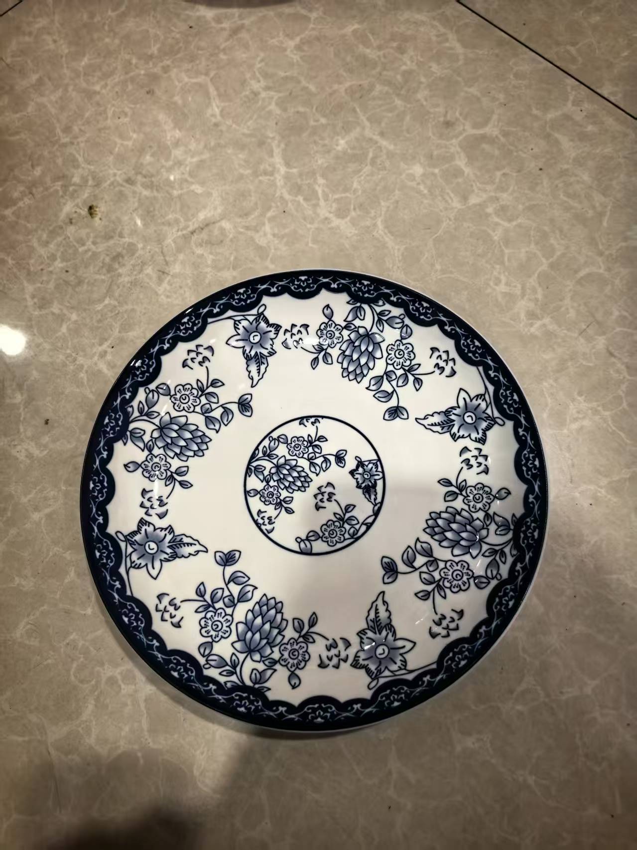 10.5-inch ethnic-style plate - 7